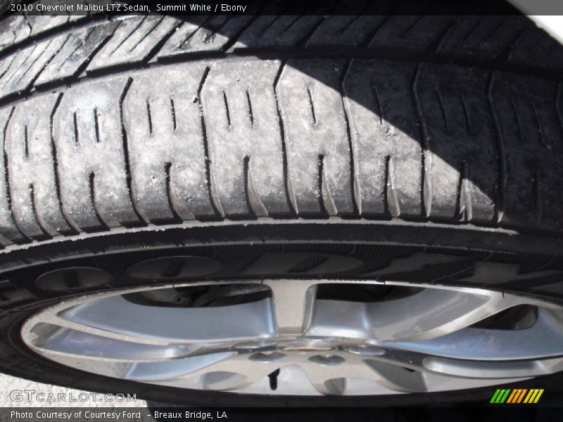 Summit White / Ebony 2010 Chevrolet Malibu LTZ Sedan