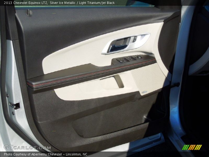 Silver Ice Metallic / Light Titanium/Jet Black 2013 Chevrolet Equinox LTZ