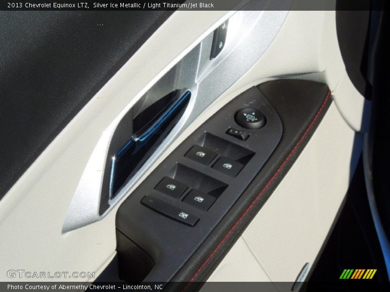 Silver Ice Metallic / Light Titanium/Jet Black 2013 Chevrolet Equinox LTZ