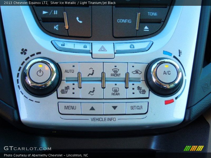 Silver Ice Metallic / Light Titanium/Jet Black 2013 Chevrolet Equinox LTZ