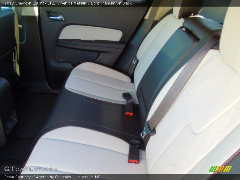 Silver Ice Metallic / Light Titanium/Jet Black 2013 Chevrolet Equinox LTZ
