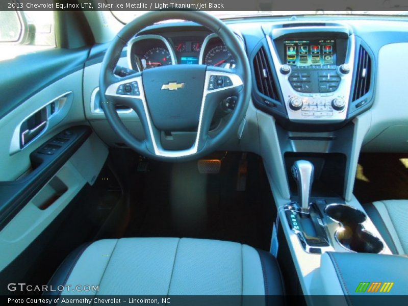 Silver Ice Metallic / Light Titanium/Jet Black 2013 Chevrolet Equinox LTZ