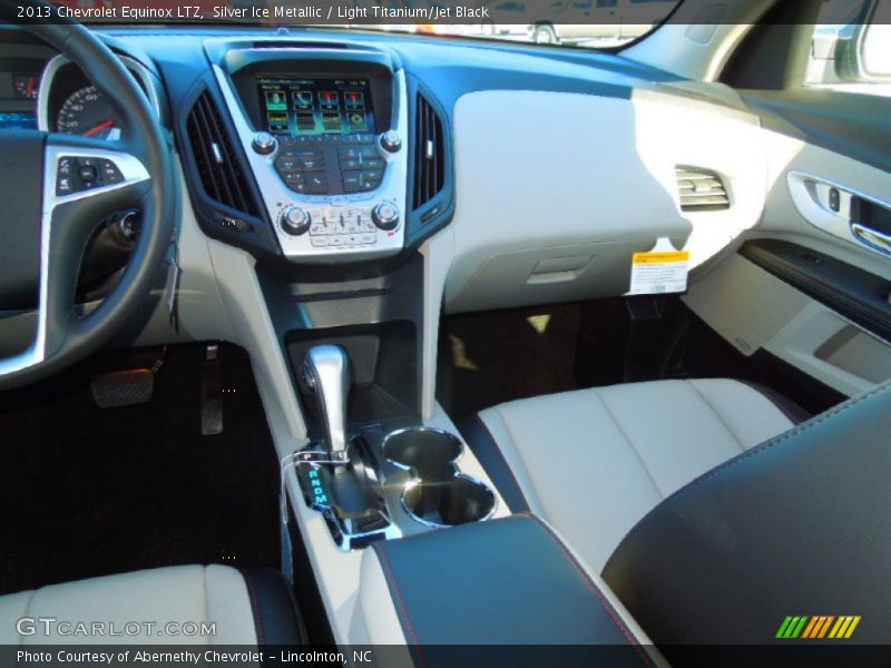 Silver Ice Metallic / Light Titanium/Jet Black 2013 Chevrolet Equinox LTZ