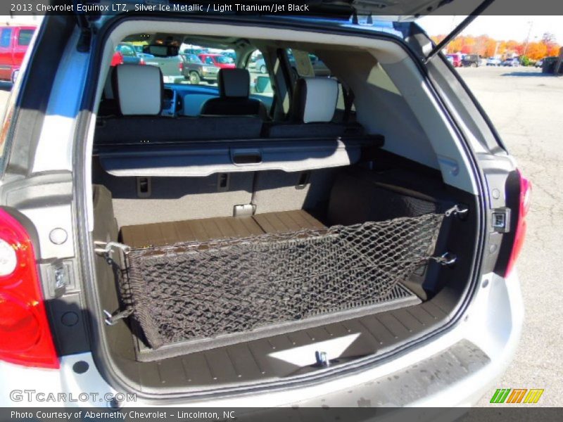 Silver Ice Metallic / Light Titanium/Jet Black 2013 Chevrolet Equinox LTZ
