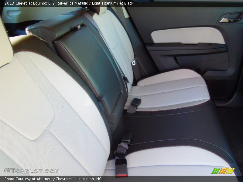 Silver Ice Metallic / Light Titanium/Jet Black 2013 Chevrolet Equinox LTZ