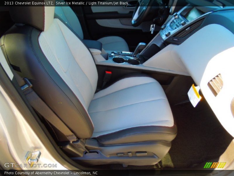 Silver Ice Metallic / Light Titanium/Jet Black 2013 Chevrolet Equinox LTZ
