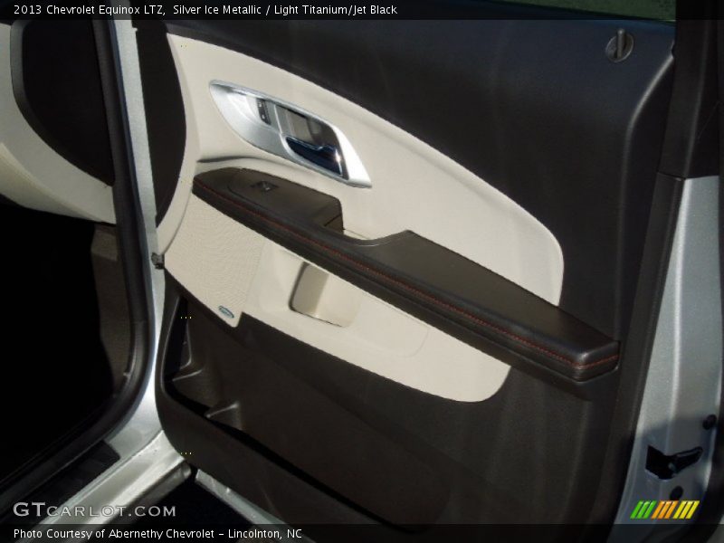 Silver Ice Metallic / Light Titanium/Jet Black 2013 Chevrolet Equinox LTZ