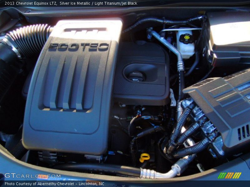 Silver Ice Metallic / Light Titanium/Jet Black 2013 Chevrolet Equinox LTZ