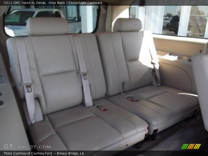 Onyx Black / Cocoa/Light Cashmere 2011 GMC Yukon XL Denali