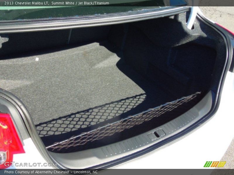 Summit White / Jet Black/Titanium 2013 Chevrolet Malibu LT