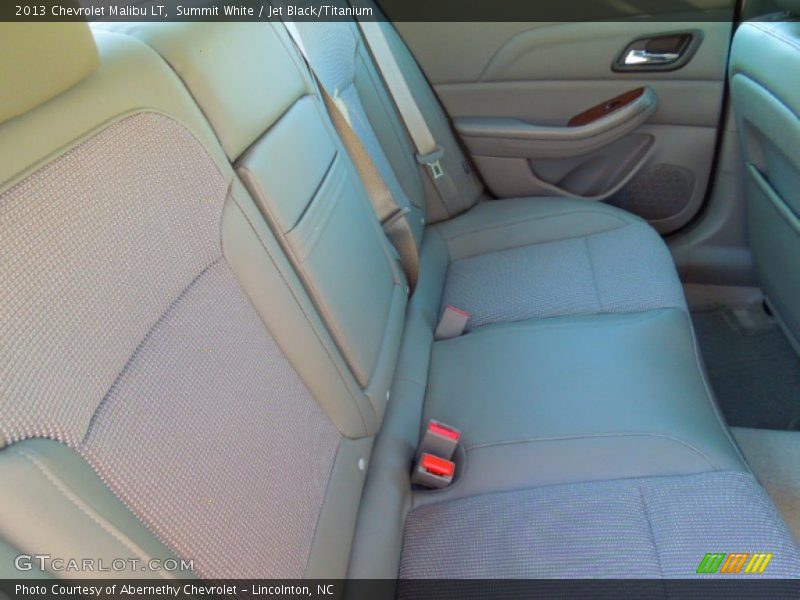 Summit White / Jet Black/Titanium 2013 Chevrolet Malibu LT