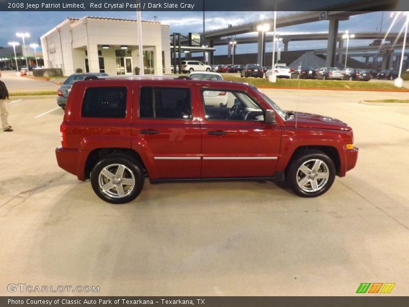 Red Crystal Pearl / Dark Slate Gray 2008 Jeep Patriot Limited