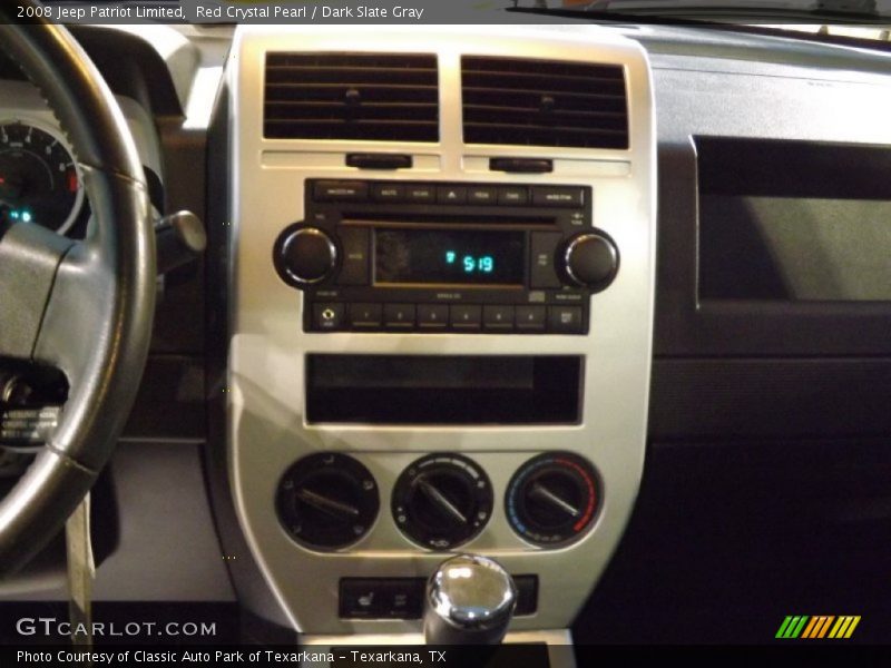 Red Crystal Pearl / Dark Slate Gray 2008 Jeep Patriot Limited