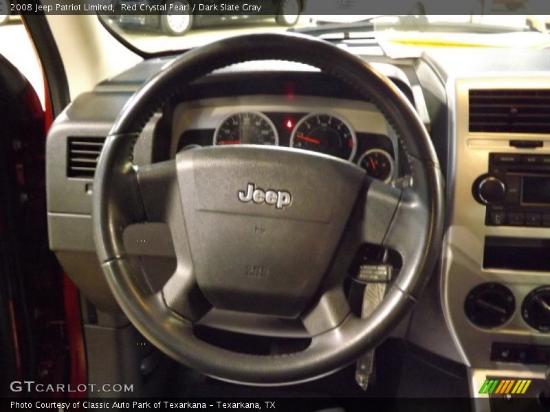 Red Crystal Pearl / Dark Slate Gray 2008 Jeep Patriot Limited