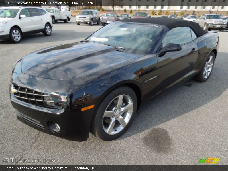 Front 3/4 View of 2013 Camaro LT Convertible