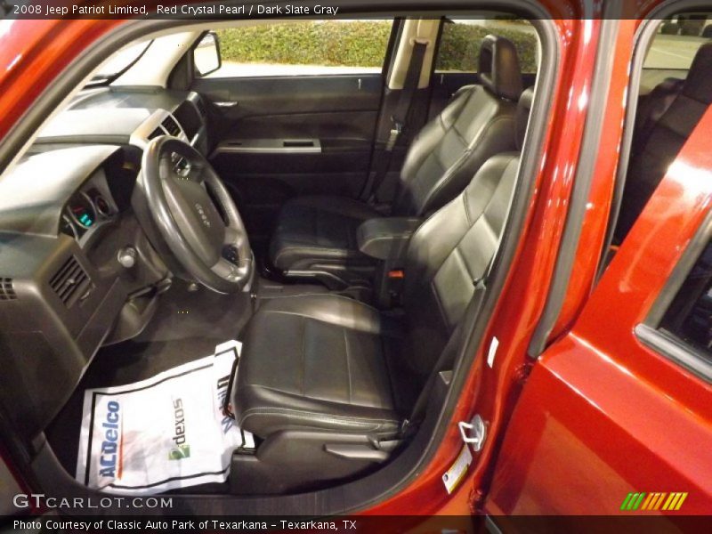 Red Crystal Pearl / Dark Slate Gray 2008 Jeep Patriot Limited