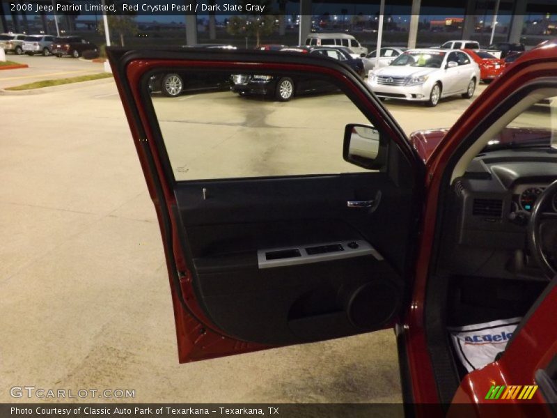 Red Crystal Pearl / Dark Slate Gray 2008 Jeep Patriot Limited