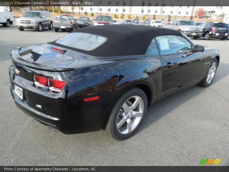 Black / Black 2013 Chevrolet Camaro LT Convertible