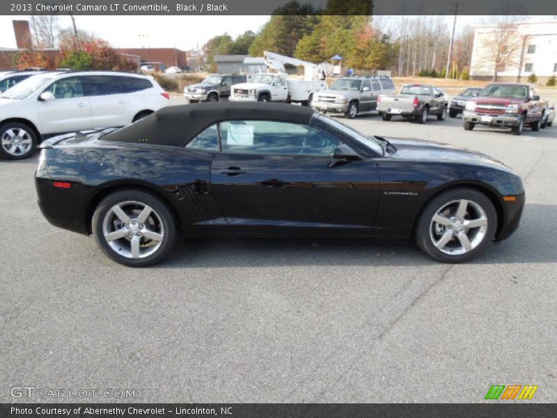 Black / Black 2013 Chevrolet Camaro LT Convertible