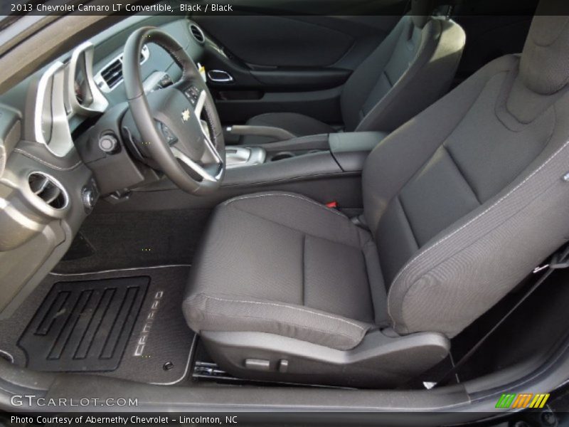  2013 Camaro LT Convertible Black Interior