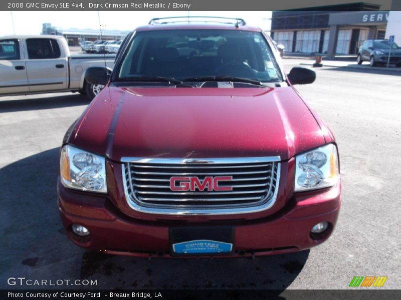 Dark Crimson Red Metallic / Ebony 2008 GMC Envoy SLE 4x4