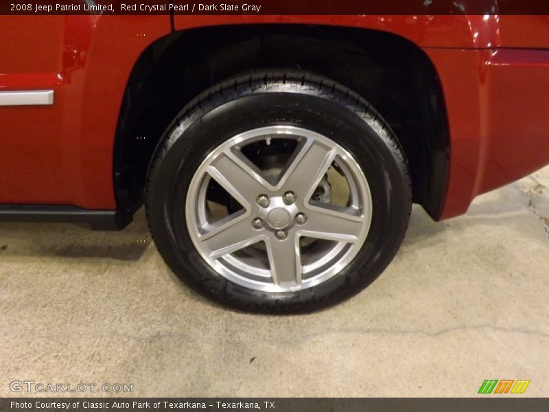 Red Crystal Pearl / Dark Slate Gray 2008 Jeep Patriot Limited