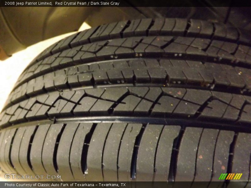 Red Crystal Pearl / Dark Slate Gray 2008 Jeep Patriot Limited