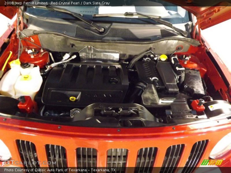 Red Crystal Pearl / Dark Slate Gray 2008 Jeep Patriot Limited