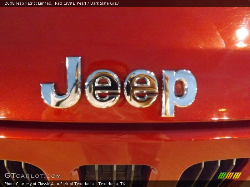 Red Crystal Pearl / Dark Slate Gray 2008 Jeep Patriot Limited