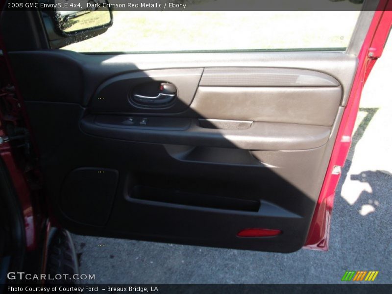 Dark Crimson Red Metallic / Ebony 2008 GMC Envoy SLE 4x4