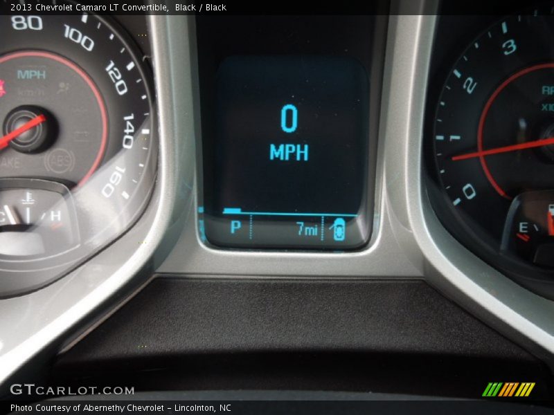 Black / Black 2013 Chevrolet Camaro LT Convertible