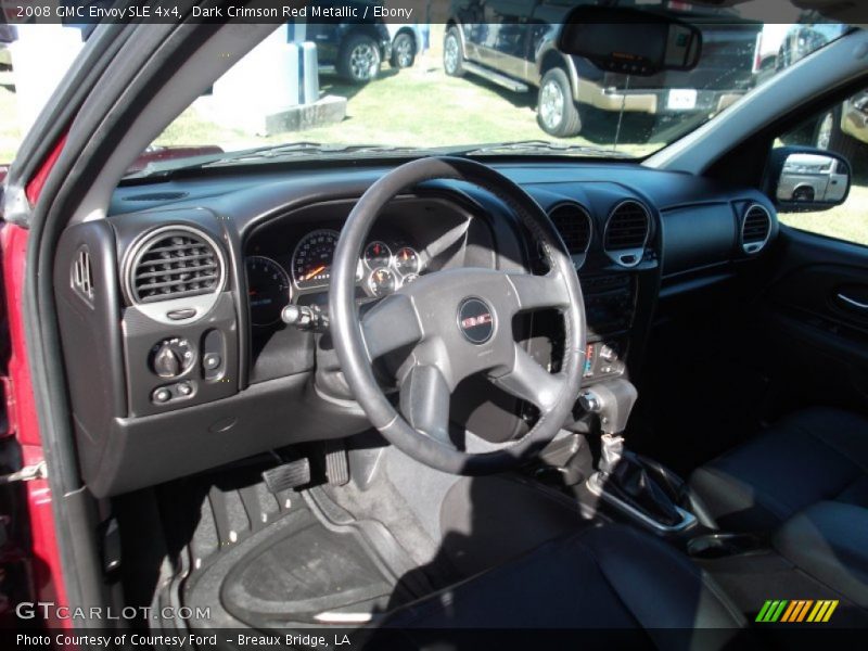 Dark Crimson Red Metallic / Ebony 2008 GMC Envoy SLE 4x4