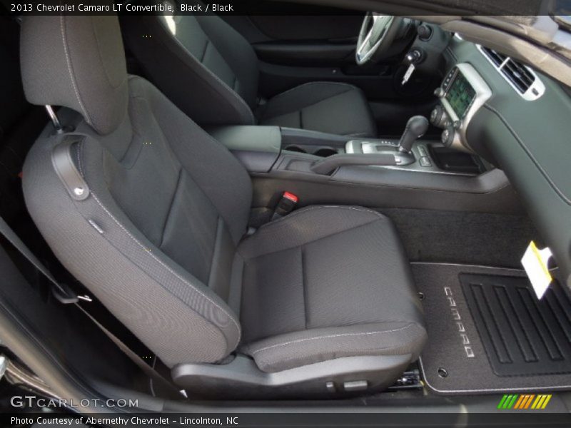  2013 Camaro LT Convertible Black Interior