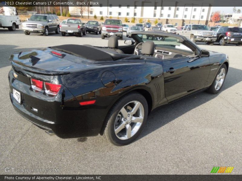 Black / Black 2013 Chevrolet Camaro LT Convertible