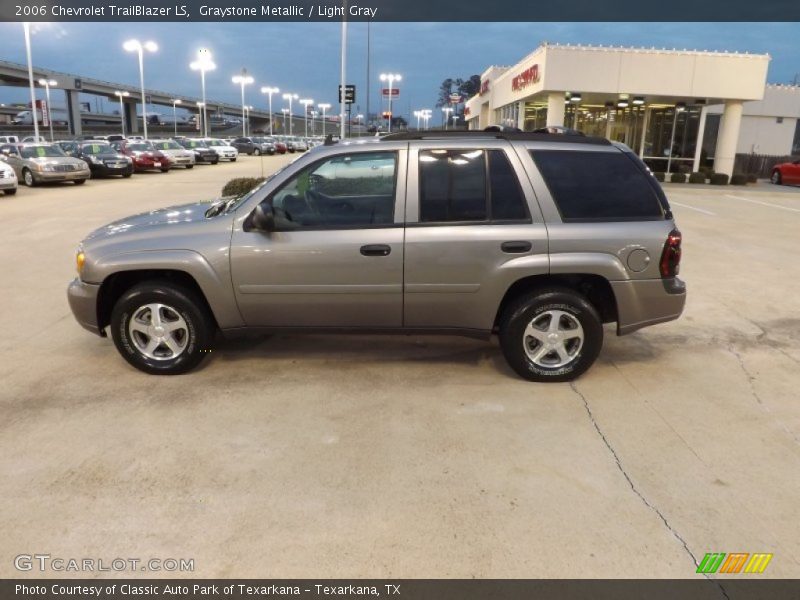 Graystone Metallic / Light Gray 2006 Chevrolet TrailBlazer LS