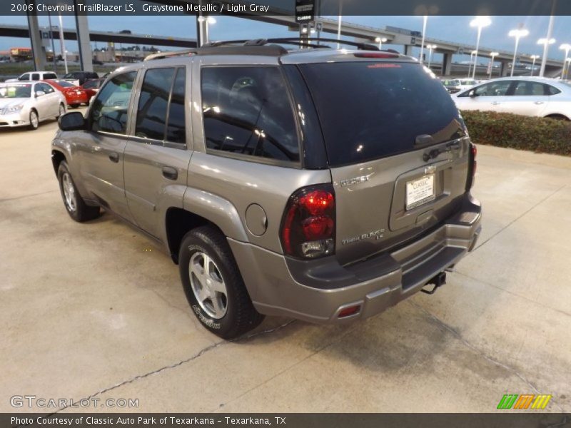 Graystone Metallic / Light Gray 2006 Chevrolet TrailBlazer LS