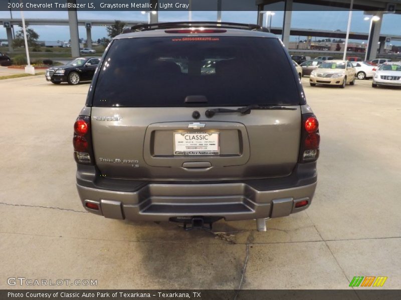Graystone Metallic / Light Gray 2006 Chevrolet TrailBlazer LS