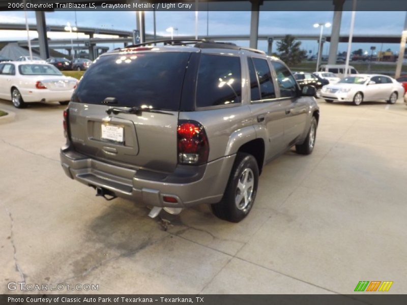 Graystone Metallic / Light Gray 2006 Chevrolet TrailBlazer LS