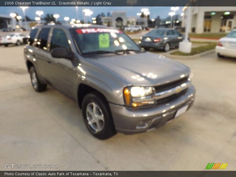 Graystone Metallic / Light Gray 2006 Chevrolet TrailBlazer LS