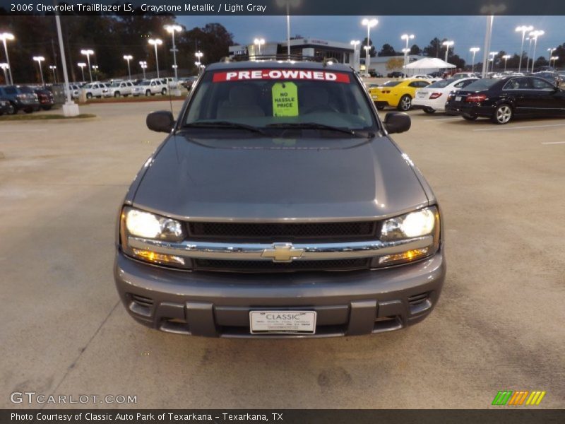 Graystone Metallic / Light Gray 2006 Chevrolet TrailBlazer LS