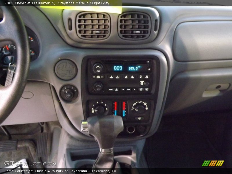 Graystone Metallic / Light Gray 2006 Chevrolet TrailBlazer LS