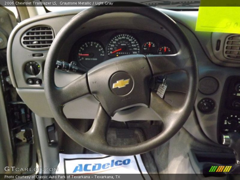 Graystone Metallic / Light Gray 2006 Chevrolet TrailBlazer LS