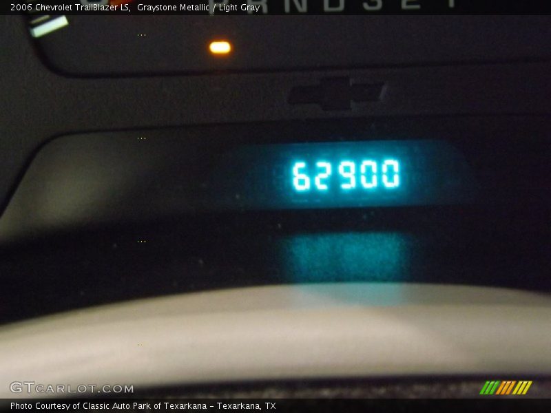 Graystone Metallic / Light Gray 2006 Chevrolet TrailBlazer LS