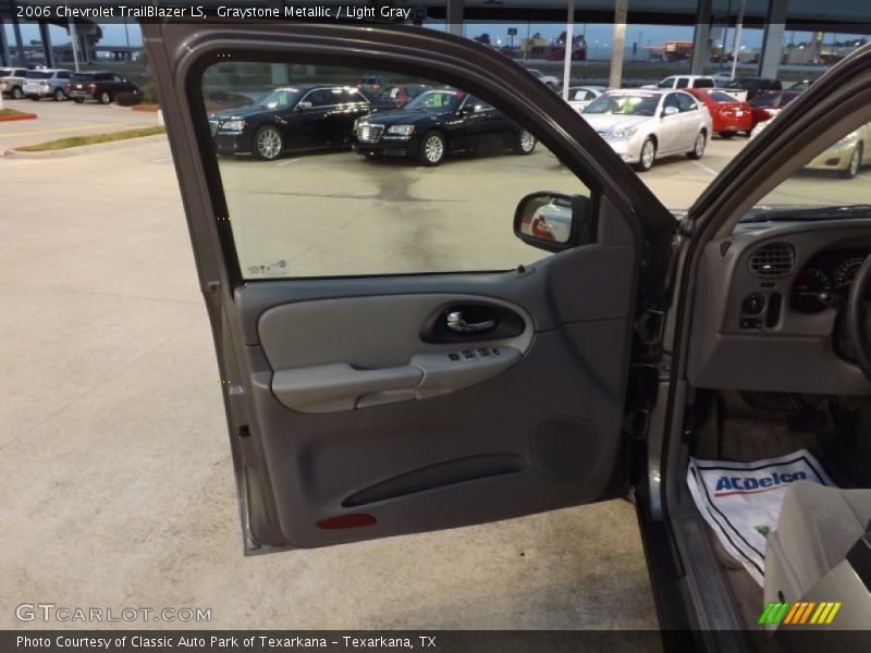Graystone Metallic / Light Gray 2006 Chevrolet TrailBlazer LS