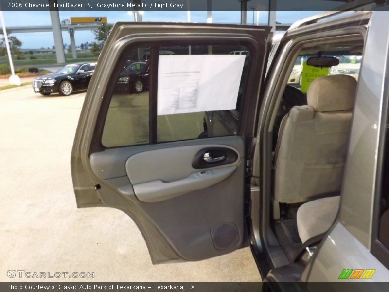 Graystone Metallic / Light Gray 2006 Chevrolet TrailBlazer LS