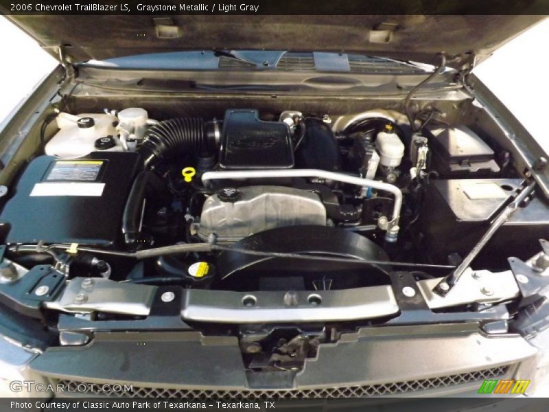 Graystone Metallic / Light Gray 2006 Chevrolet TrailBlazer LS