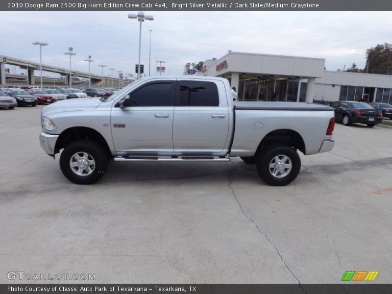 Bright Silver Metallic / Dark Slate/Medium Graystone 2010 Dodge Ram 2500 Big Horn Edition Crew Cab 4x4