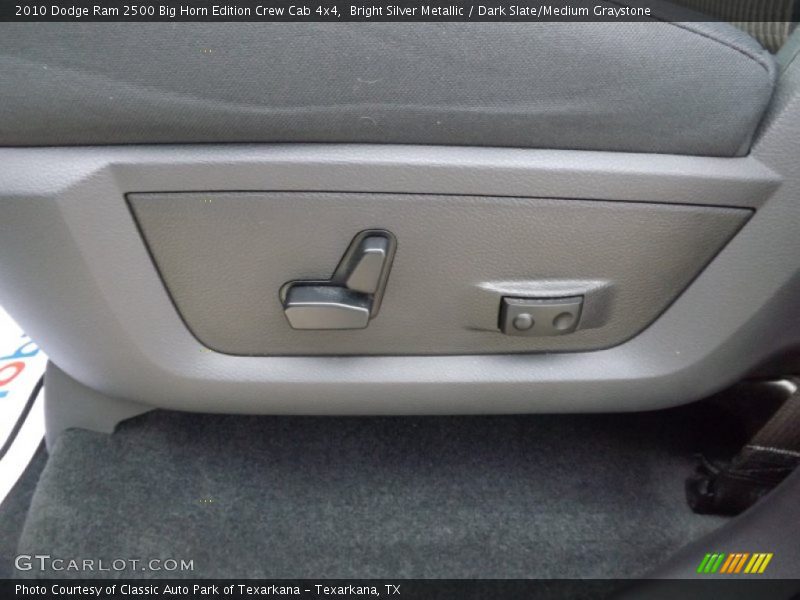 Bright Silver Metallic / Dark Slate/Medium Graystone 2010 Dodge Ram 2500 Big Horn Edition Crew Cab 4x4