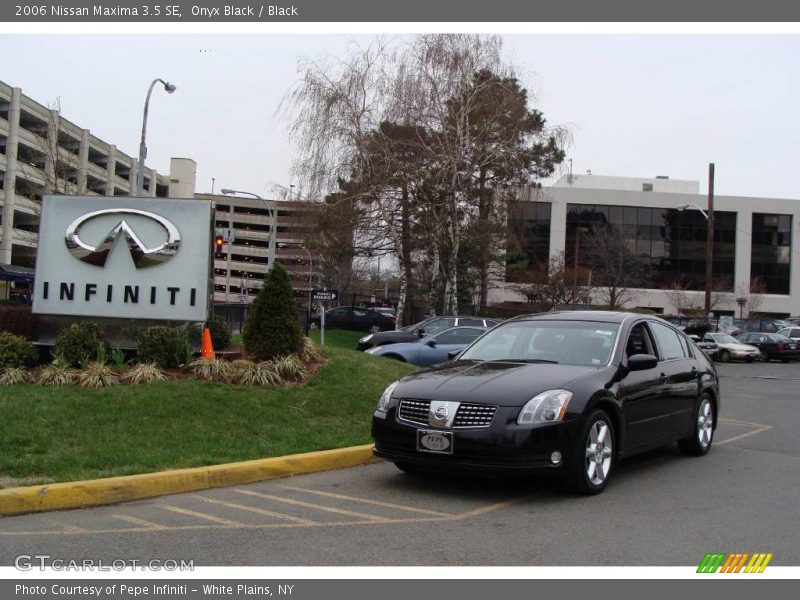 Onyx Black / Black 2006 Nissan Maxima 3.5 SE