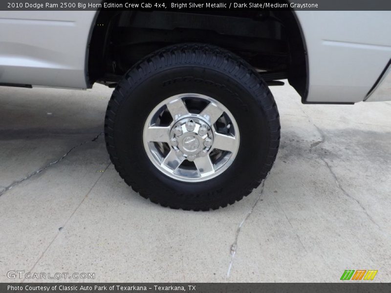 Bright Silver Metallic / Dark Slate/Medium Graystone 2010 Dodge Ram 2500 Big Horn Edition Crew Cab 4x4